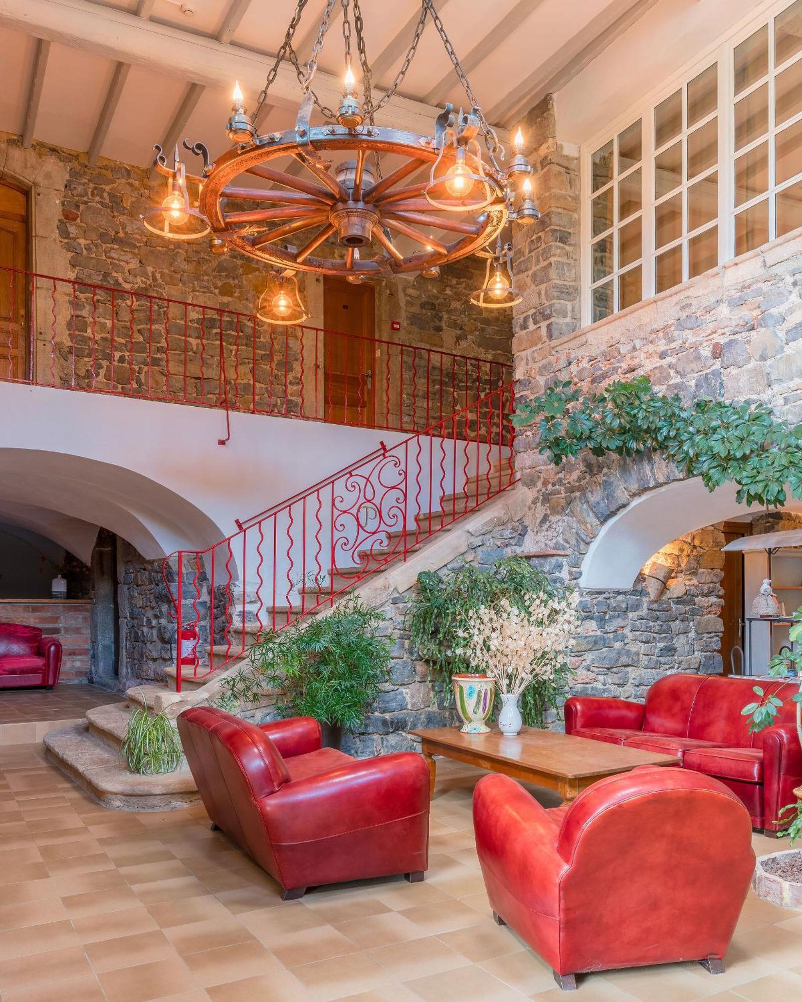 Logis Hotel Restaurant Le Pradinas Anduze Ngoại thất bức ảnh