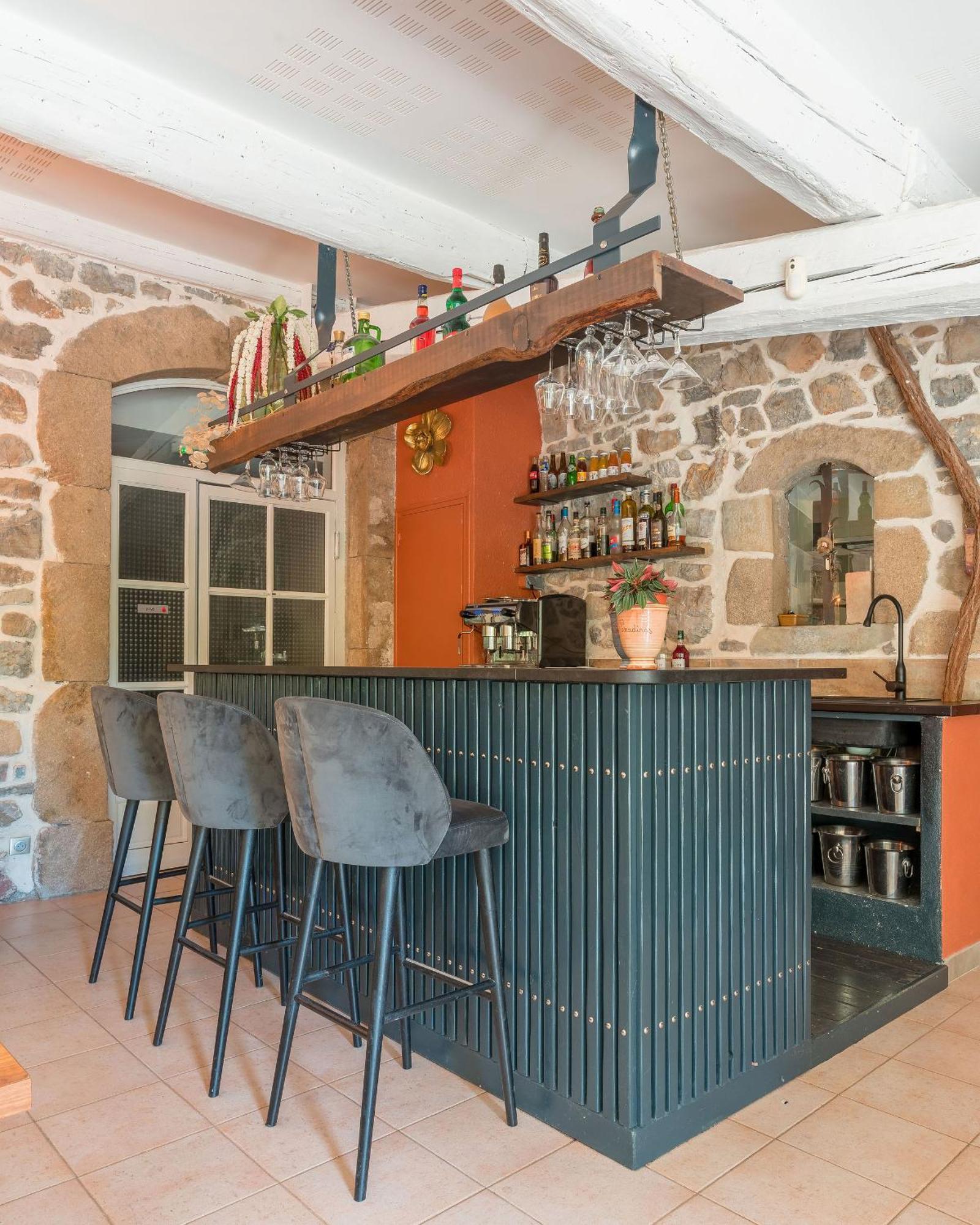 Logis Hotel Restaurant Le Pradinas Anduze Ngoại thất bức ảnh
