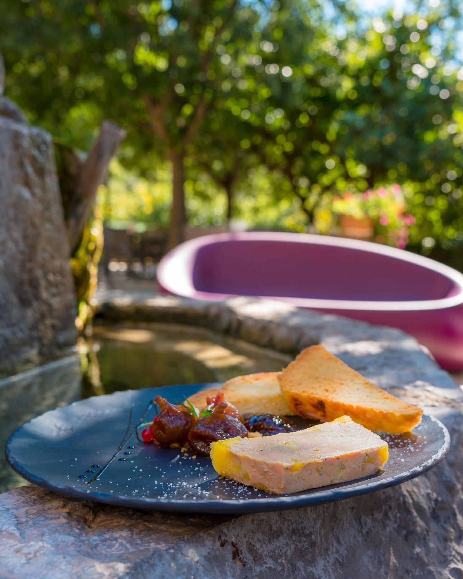 Logis Hotel Restaurant Le Pradinas Anduze Ngoại thất bức ảnh